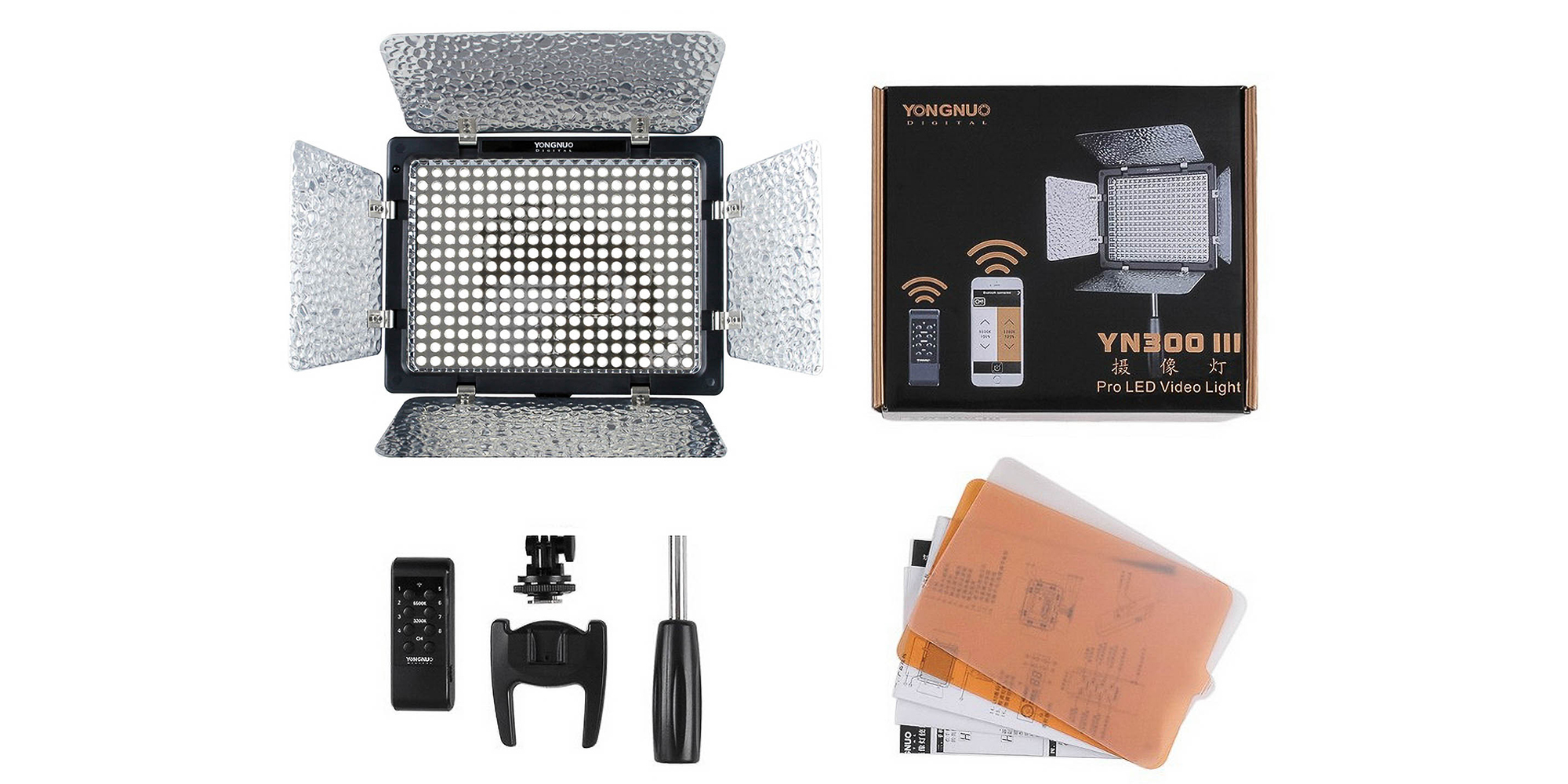 Lampa LED Yongnuo YN300 III - WB (5600 K)
